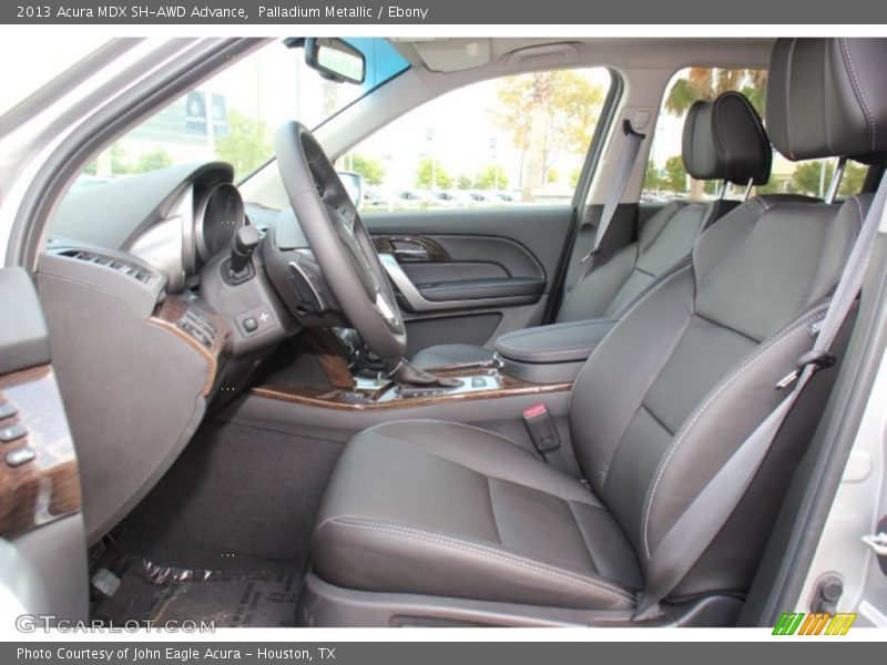 Front Seat of 2013 MDX SH-AWD Advance