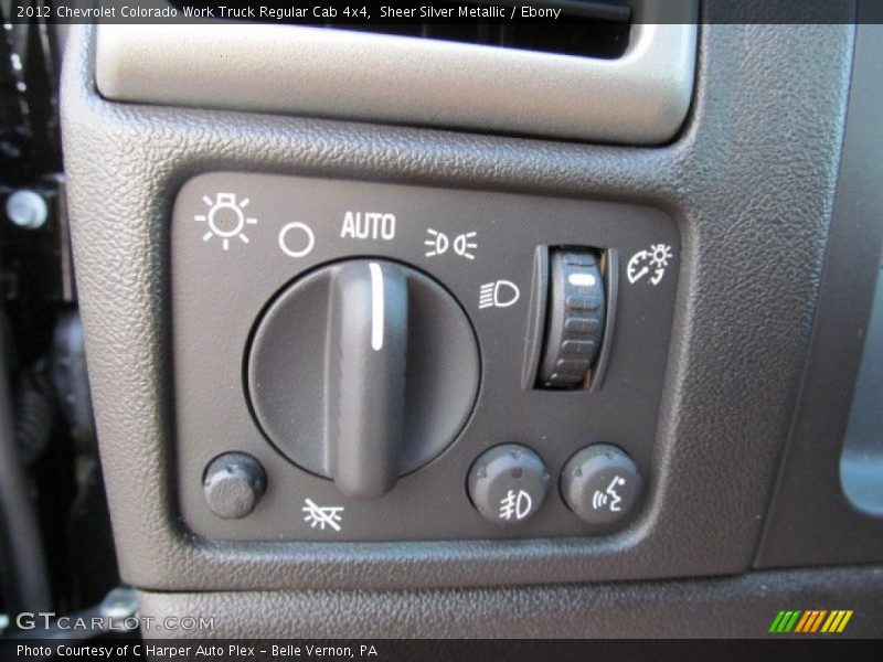 Controls of 2012 Colorado Work Truck Regular Cab 4x4
