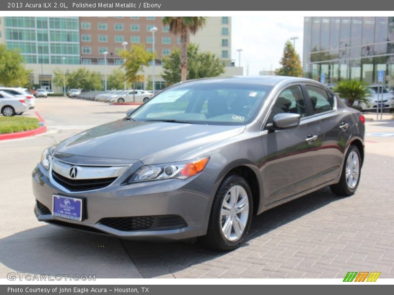 Polished Metal Metallic / Ebony 2013 Acura ILX 2.0L
