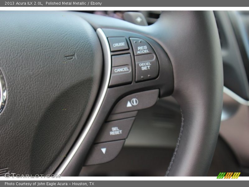 Controls of 2013 ILX 2.0L
