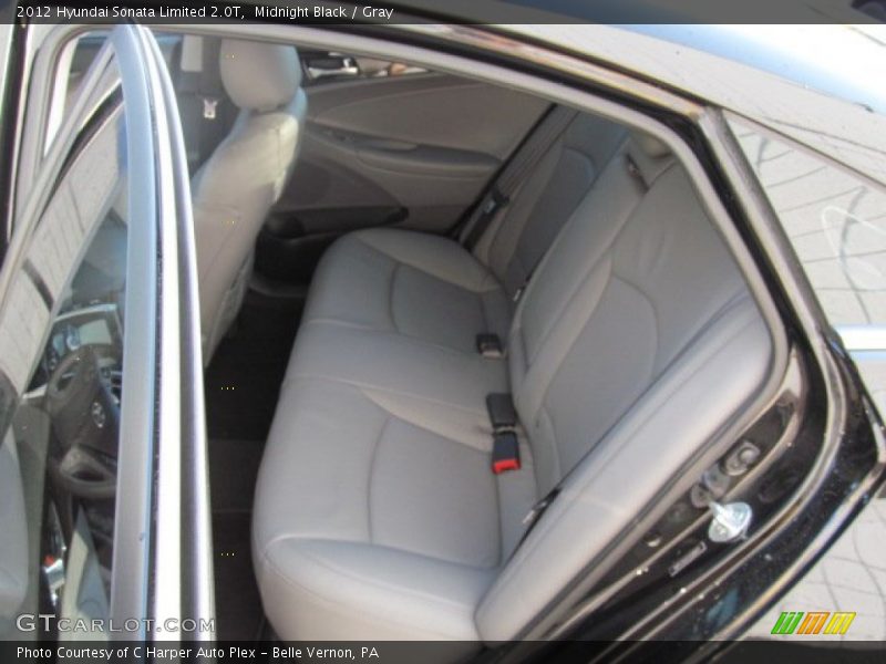 Midnight Black / Gray 2012 Hyundai Sonata Limited 2.0T