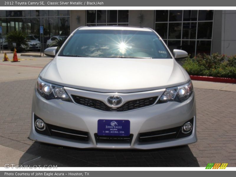 Classic Silver Metallic / Black/Ash 2012 Toyota Camry SE