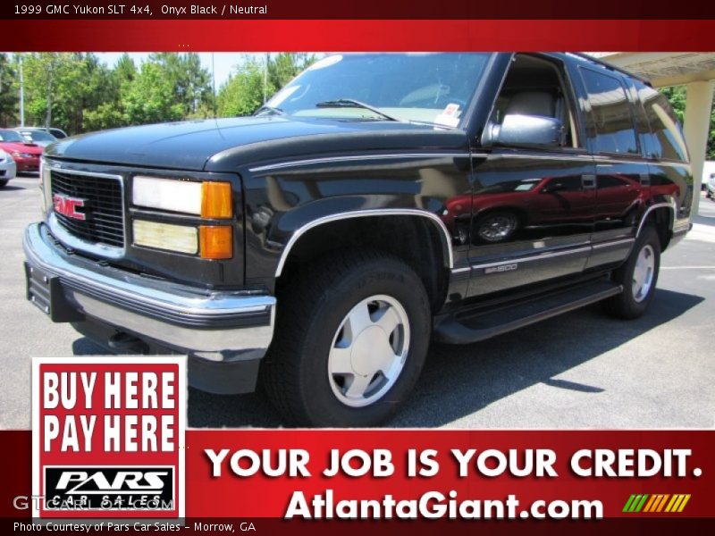 Onyx Black / Neutral 1999 GMC Yukon SLT 4x4