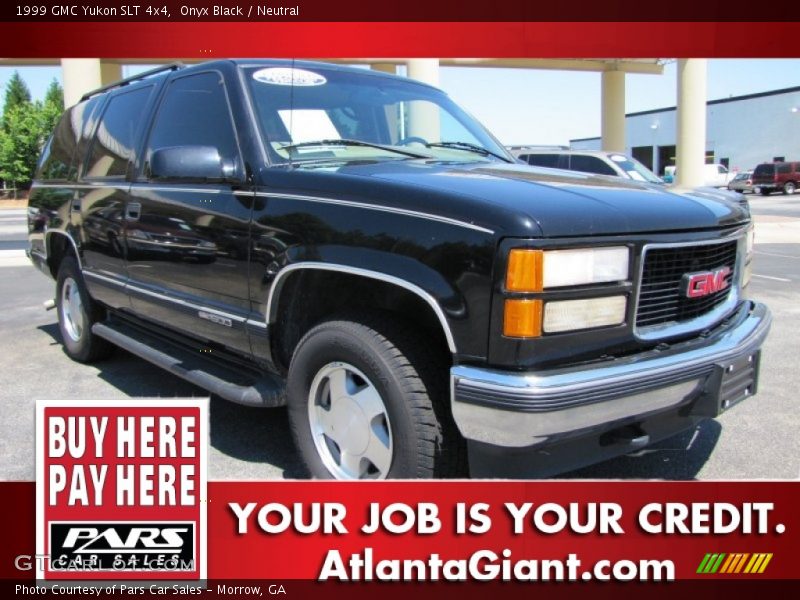 Onyx Black / Neutral 1999 GMC Yukon SLT 4x4