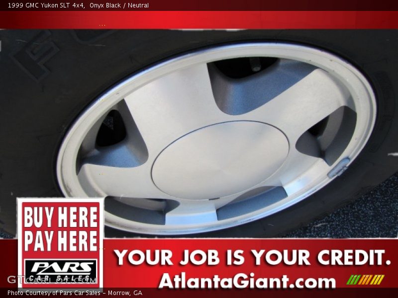 Onyx Black / Neutral 1999 GMC Yukon SLT 4x4
