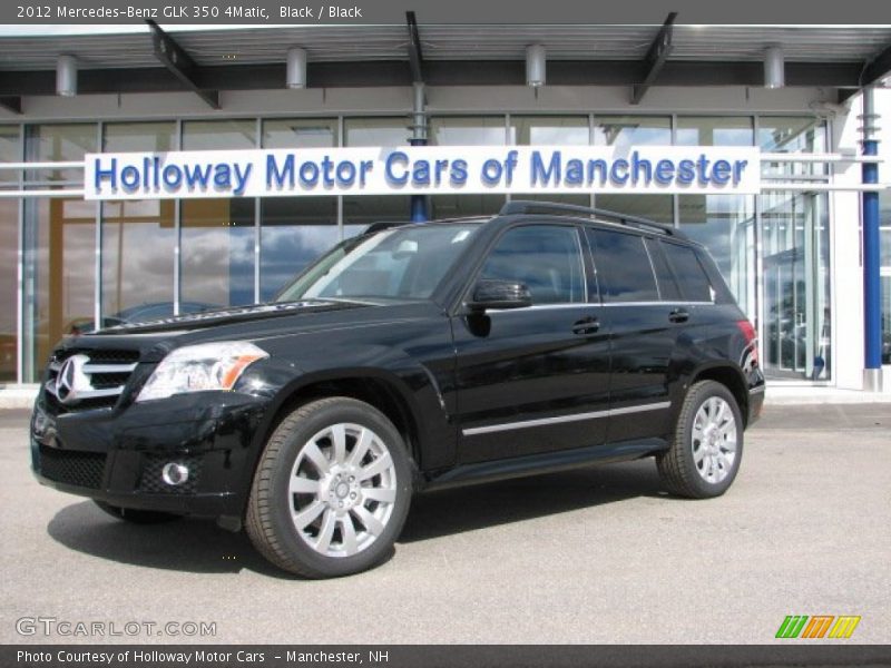 Black / Black 2012 Mercedes-Benz GLK 350 4Matic