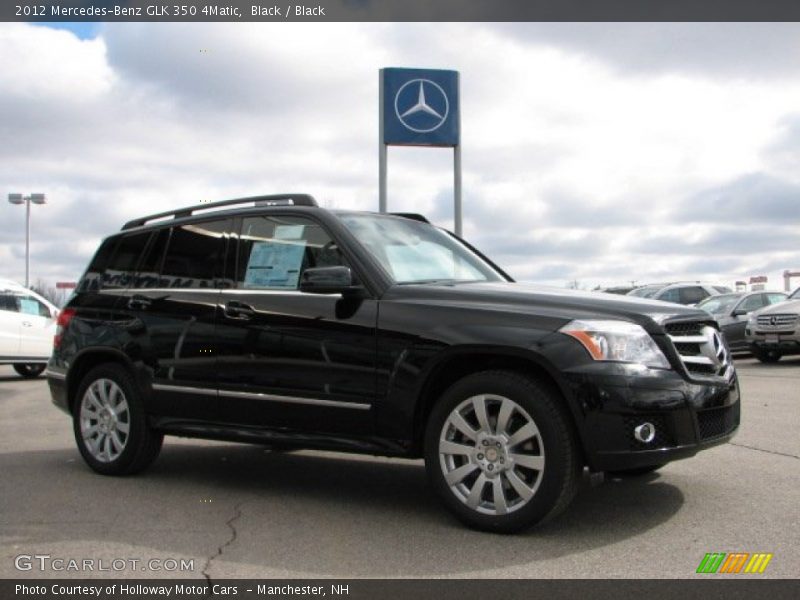 Black / Black 2012 Mercedes-Benz GLK 350 4Matic