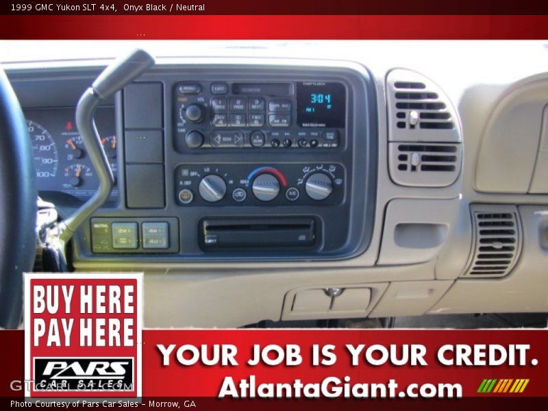 Onyx Black / Neutral 1999 GMC Yukon SLT 4x4