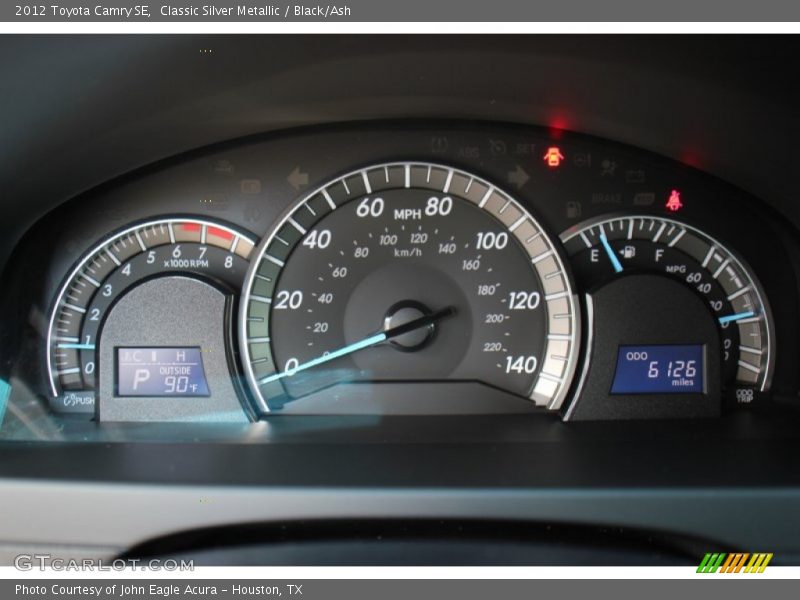  2012 Camry SE SE Gauges