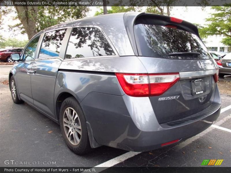 Polished Metal Metallic / Gray 2011 Honda Odyssey EX-L
