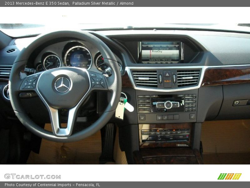 Palladium Silver Metallic / Almond 2013 Mercedes-Benz E 350 Sedan