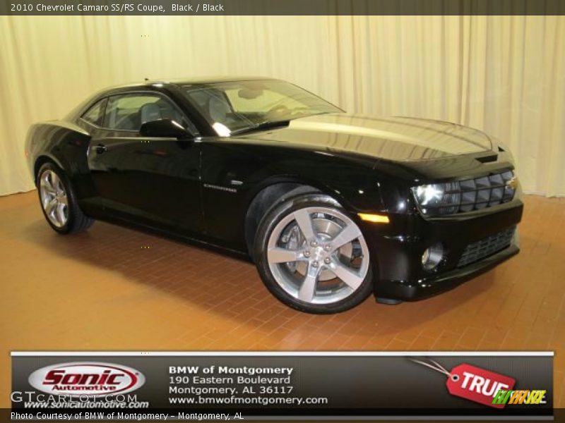 Black / Black 2010 Chevrolet Camaro SS/RS Coupe