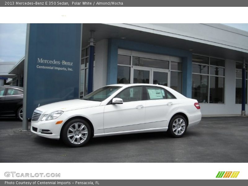 Polar White / Almond/Mocha 2013 Mercedes-Benz E 350 Sedan