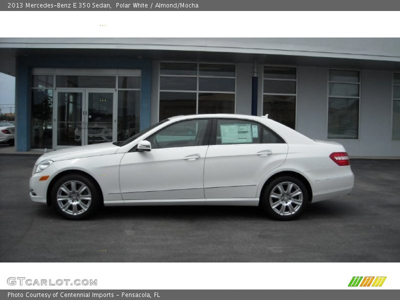 Polar White / Almond/Mocha 2013 Mercedes-Benz E 350 Sedan