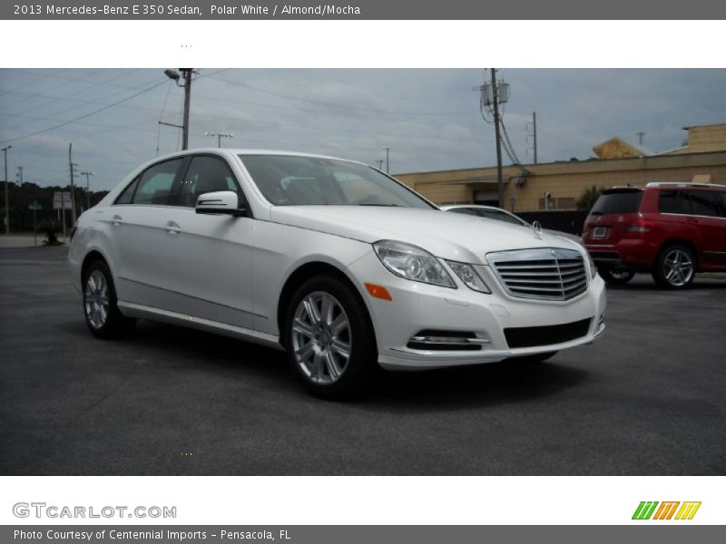 Polar White / Almond/Mocha 2013 Mercedes-Benz E 350 Sedan