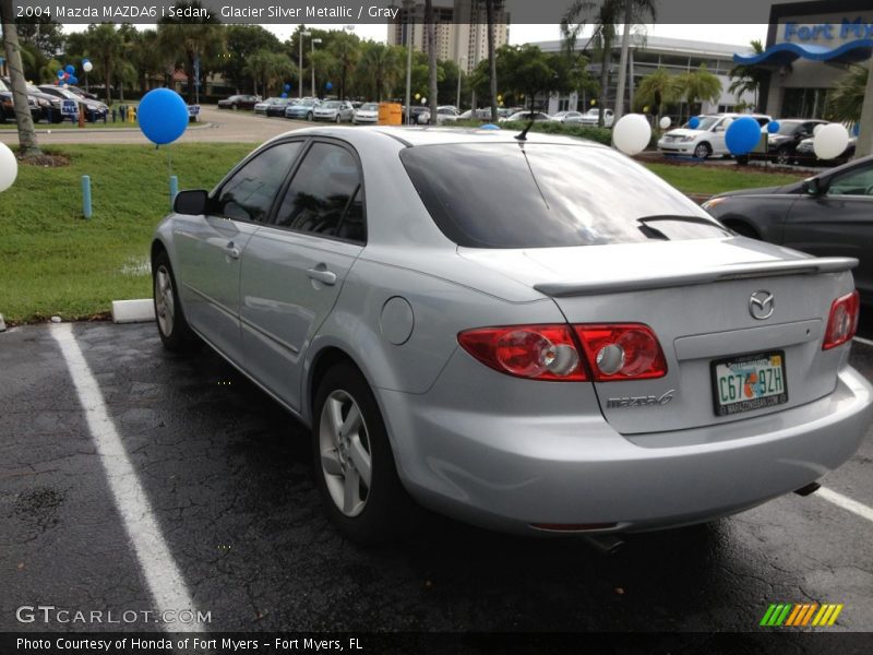 Glacier Silver Metallic / Gray 2004 Mazda MAZDA6 i Sedan