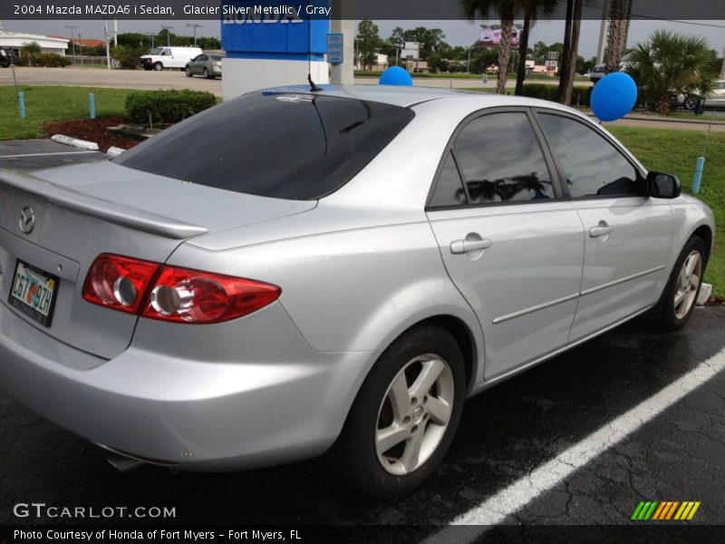 Glacier Silver Metallic / Gray 2004 Mazda MAZDA6 i Sedan