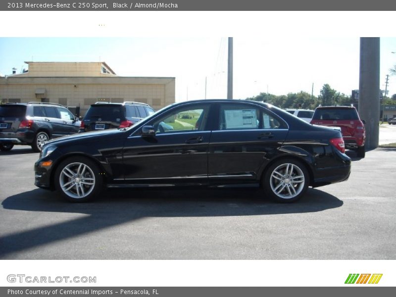 Black / Almond/Mocha 2013 Mercedes-Benz C 250 Sport