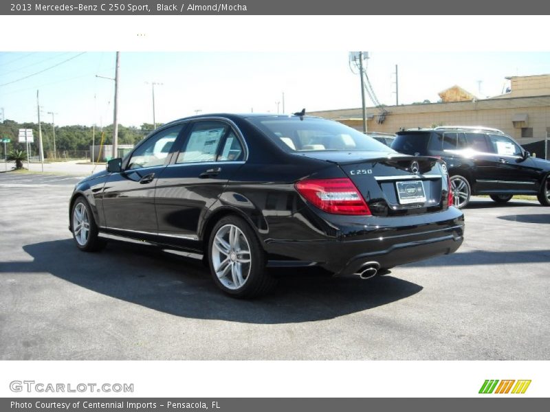 Black / Almond/Mocha 2013 Mercedes-Benz C 250 Sport