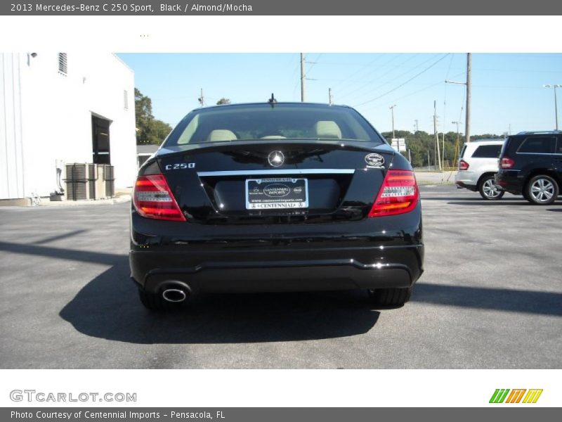 Black / Almond/Mocha 2013 Mercedes-Benz C 250 Sport