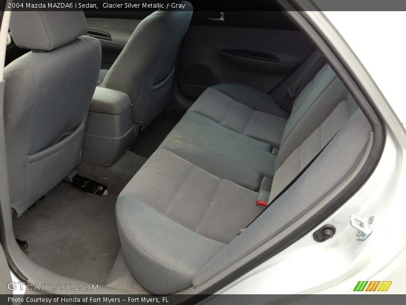 Glacier Silver Metallic / Gray 2004 Mazda MAZDA6 i Sedan