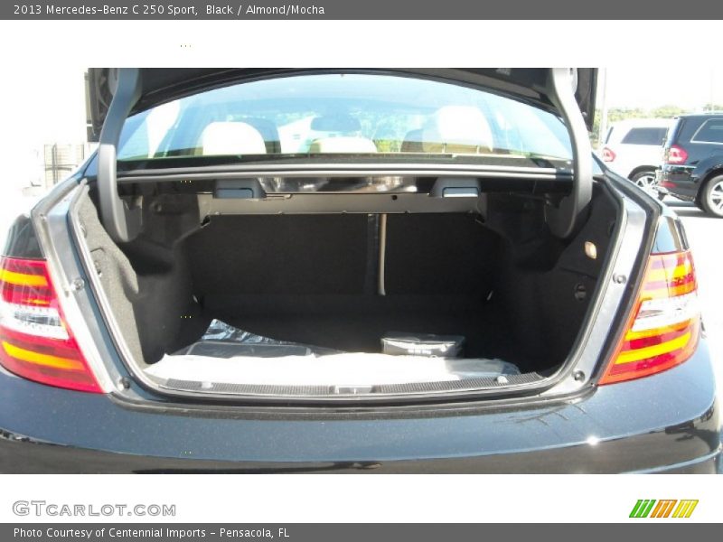 Black / Almond/Mocha 2013 Mercedes-Benz C 250 Sport