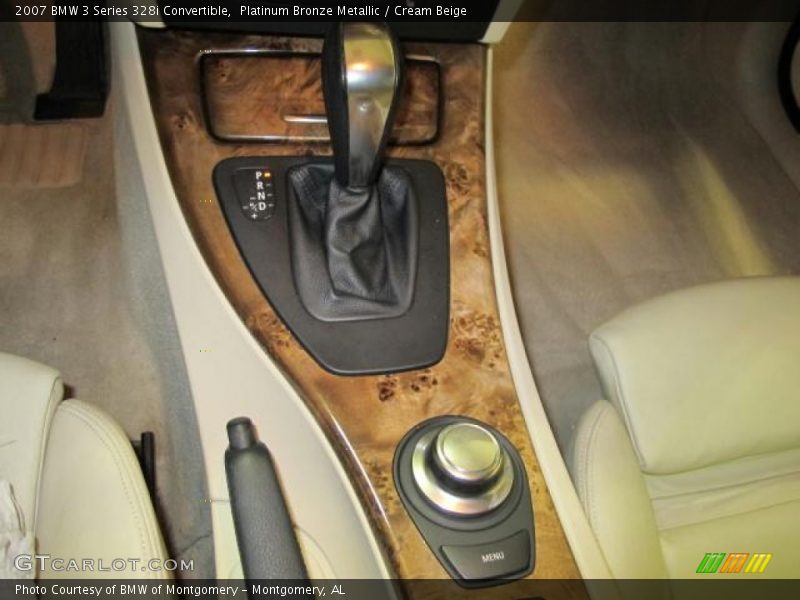 Platinum Bronze Metallic / Cream Beige 2007 BMW 3 Series 328i Convertible