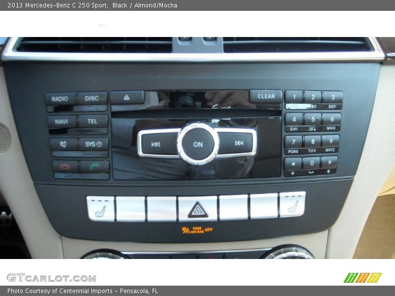 Black / Almond/Mocha 2013 Mercedes-Benz C 250 Sport