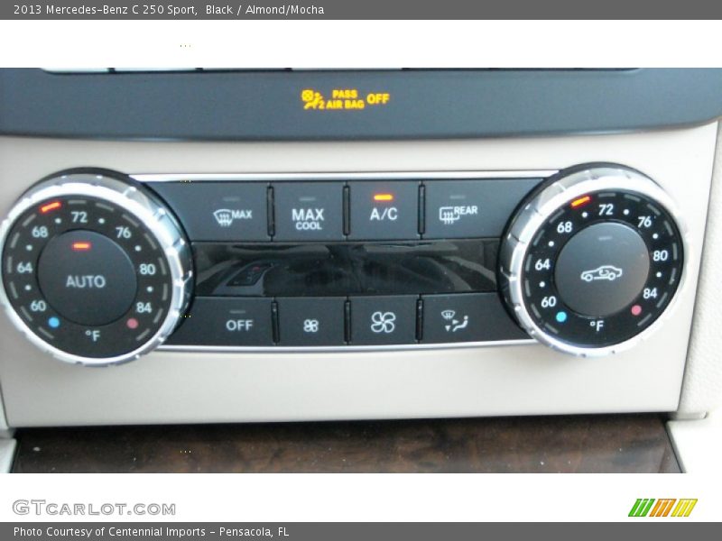 Black / Almond/Mocha 2013 Mercedes-Benz C 250 Sport