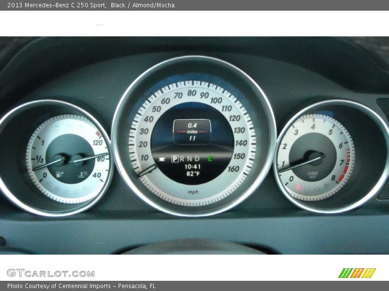 Black / Almond/Mocha 2013 Mercedes-Benz C 250 Sport