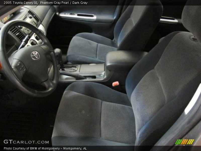 Phantom Gray Pearl / Dark Gray 2005 Toyota Camry SE