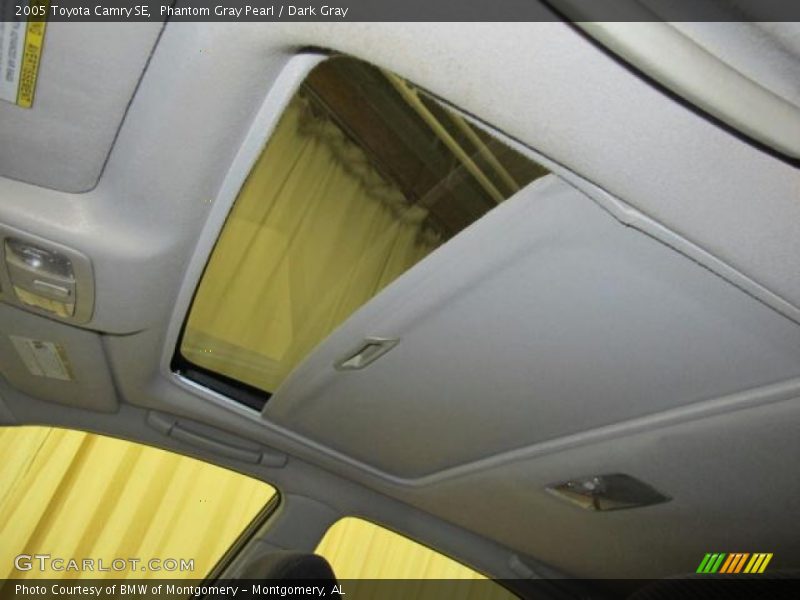 Phantom Gray Pearl / Dark Gray 2005 Toyota Camry SE