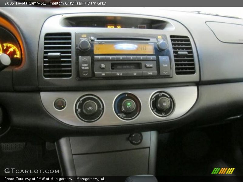 Phantom Gray Pearl / Dark Gray 2005 Toyota Camry SE