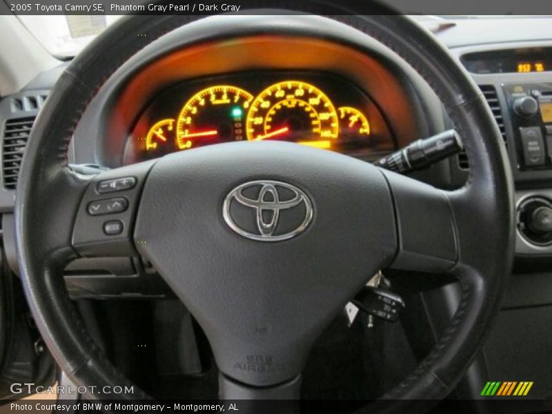 Phantom Gray Pearl / Dark Gray 2005 Toyota Camry SE