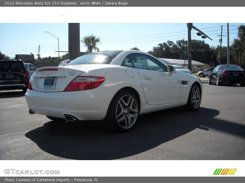 Arctic White / Sahara Beige 2013 Mercedes-Benz SLK 250 Roadster