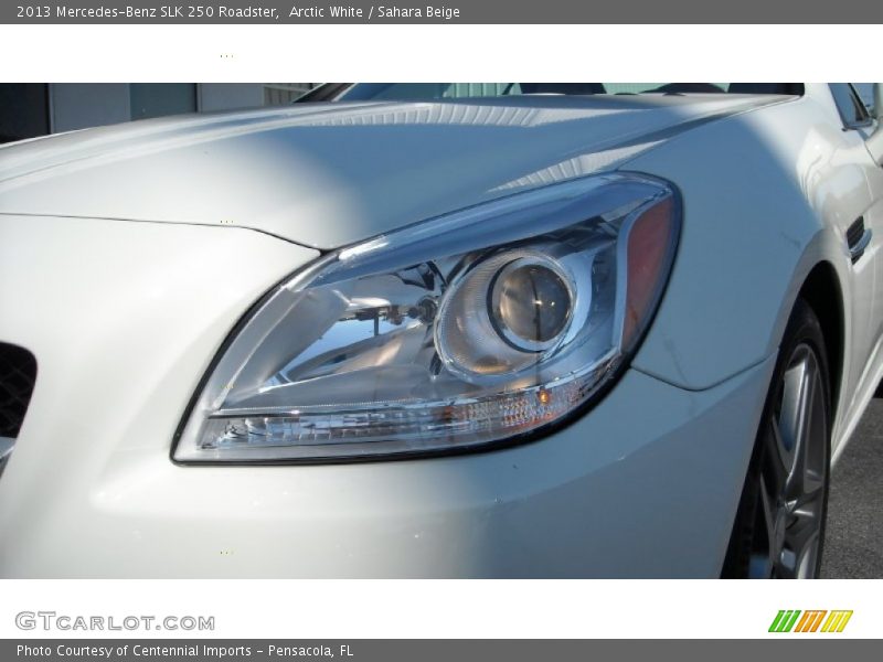 Arctic White / Sahara Beige 2013 Mercedes-Benz SLK 250 Roadster