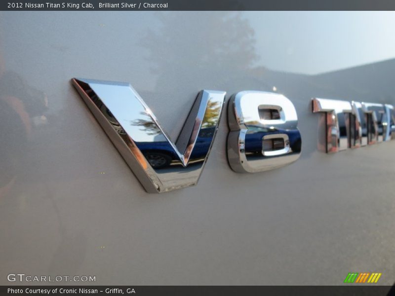 Brilliant Silver / Charcoal 2012 Nissan Titan S King Cab