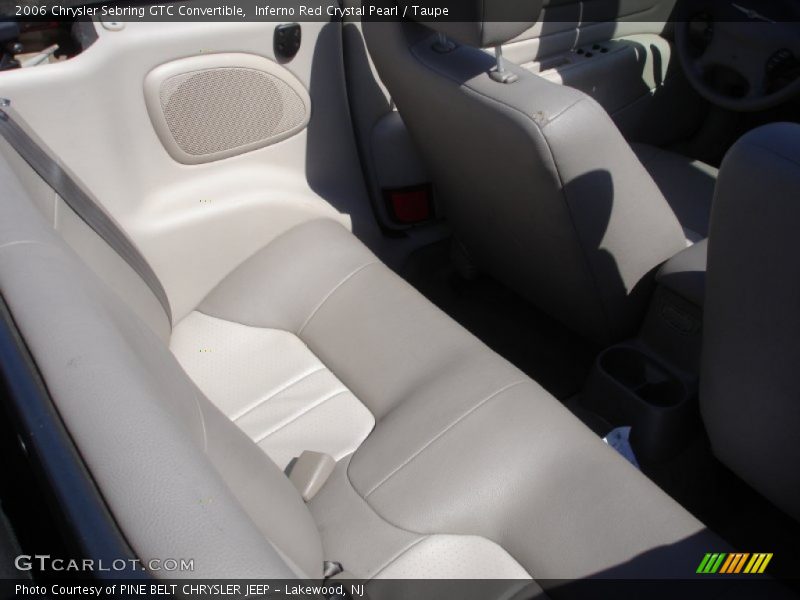 Inferno Red Crystal Pearl / Taupe 2006 Chrysler Sebring GTC Convertible