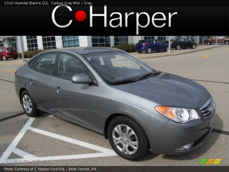Carbon Gray Mist / Gray 2010 Hyundai Elantra GLS