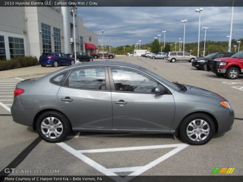 Carbon Gray Mist / Gray 2010 Hyundai Elantra GLS
