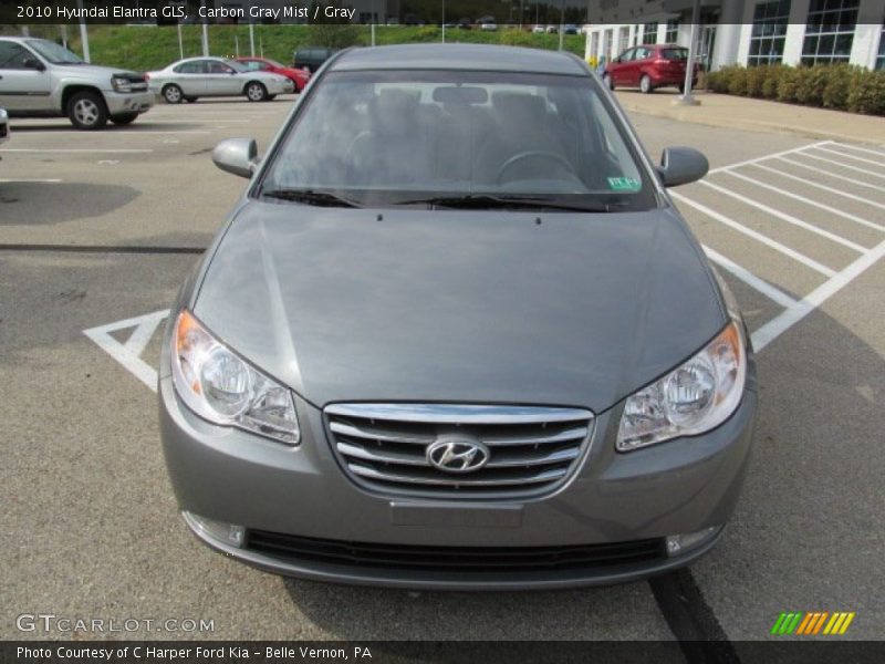 Carbon Gray Mist / Gray 2010 Hyundai Elantra GLS
