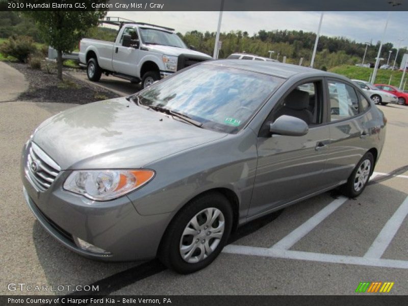 Carbon Gray Mist / Gray 2010 Hyundai Elantra GLS