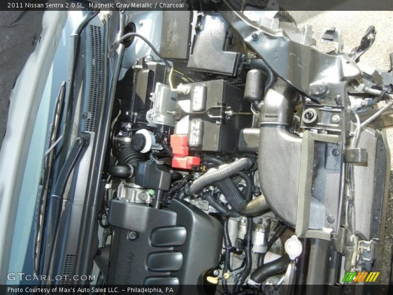 Magnetic Gray Metallic / Charcoal 2011 Nissan Sentra 2.0 SL