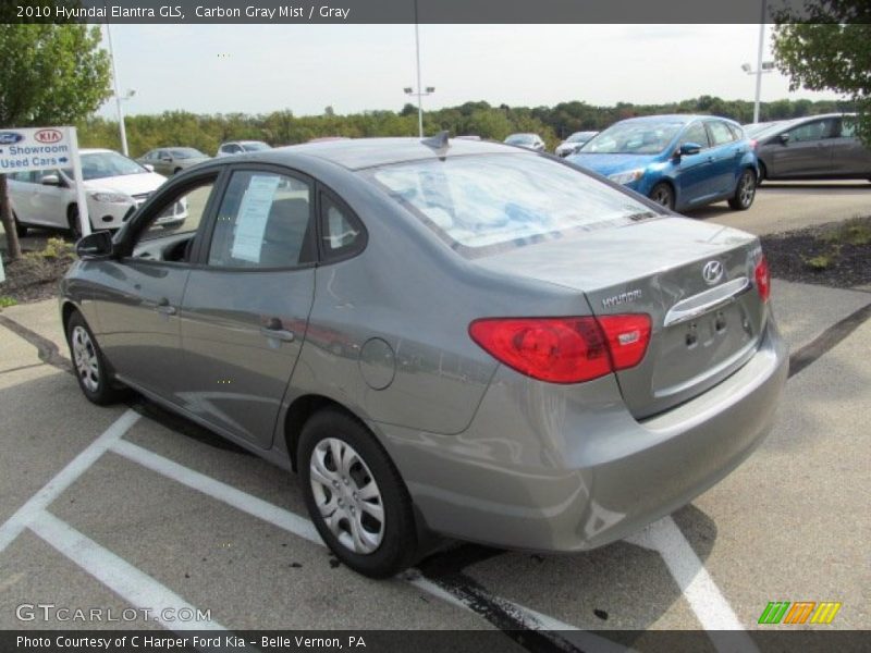 Carbon Gray Mist / Gray 2010 Hyundai Elantra GLS