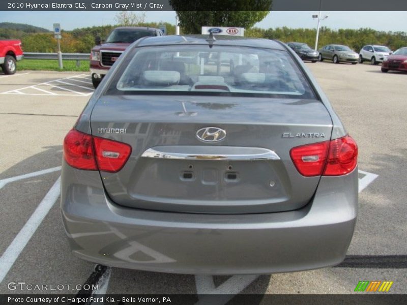 Carbon Gray Mist / Gray 2010 Hyundai Elantra GLS