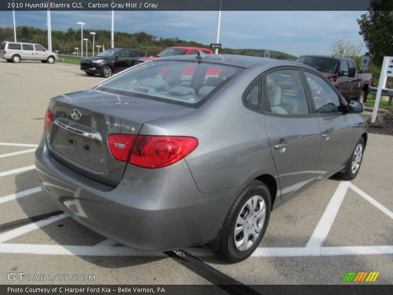 Carbon Gray Mist / Gray 2010 Hyundai Elantra GLS