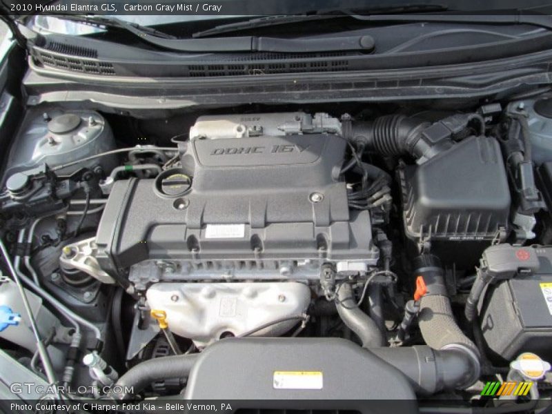 Carbon Gray Mist / Gray 2010 Hyundai Elantra GLS