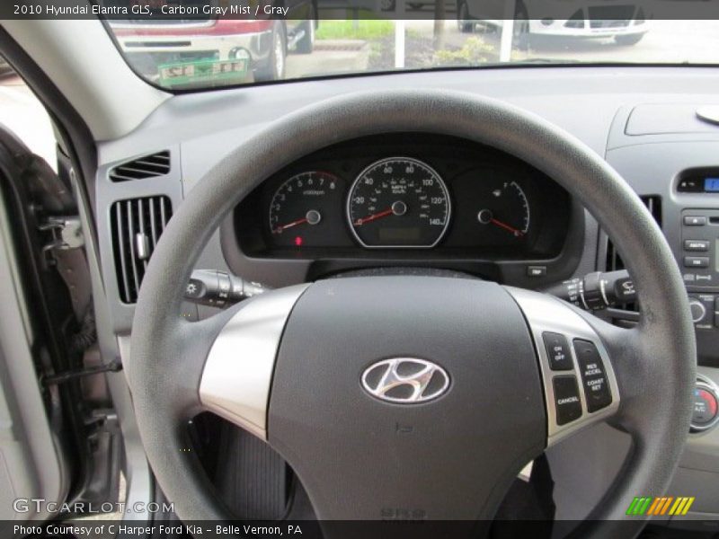 Carbon Gray Mist / Gray 2010 Hyundai Elantra GLS