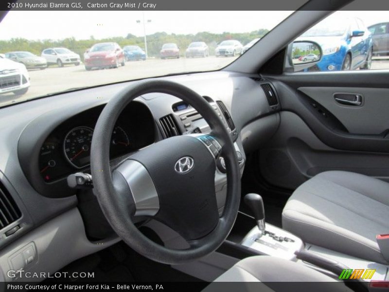 Carbon Gray Mist / Gray 2010 Hyundai Elantra GLS