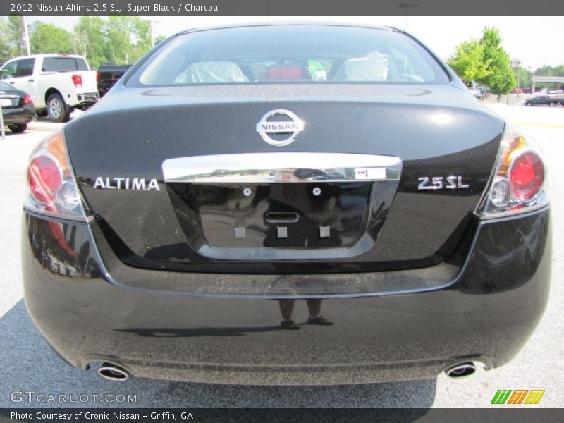 Super Black / Charcoal 2012 Nissan Altima 2.5 SL